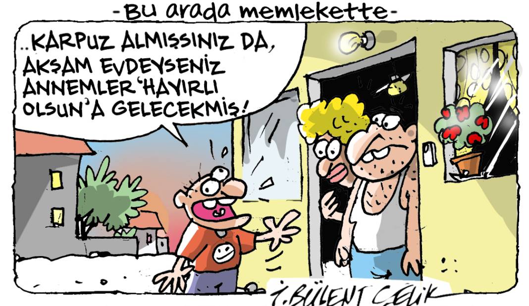 İ. Bülent Çelik'in 3 Haziran 2025 tarihli karikatürü 1