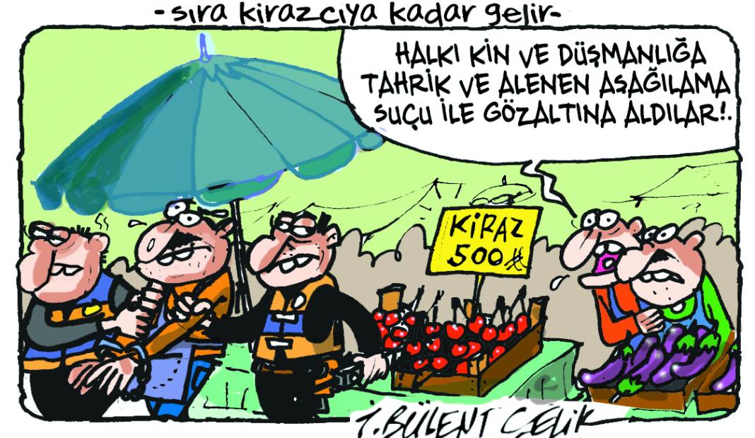 İ. Bülent Çelik'in 30 Haziran 2025 tarihli karikatürü 1