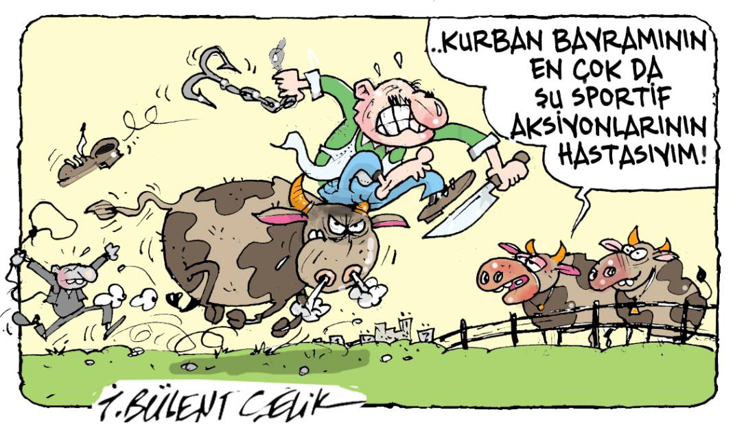 İ. Bülent Çelik'in 6 Haziran 2025 tarihli karikatürü 1