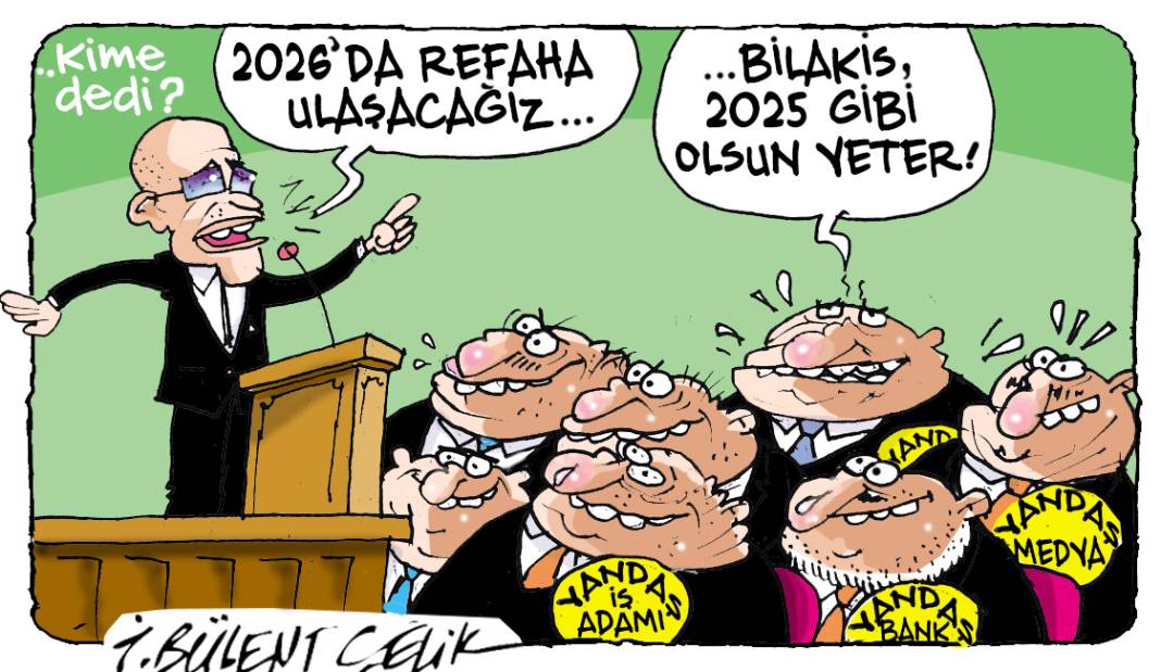 İ. Bülent Çelik'in 12 Haziran 2025 tarihli karikatürü 1