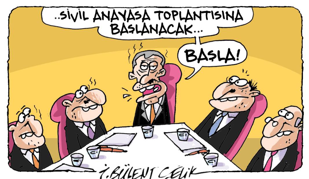 İ. Bülent Çelik'in 9 Haziran 2025 tarihli karikatürü 1