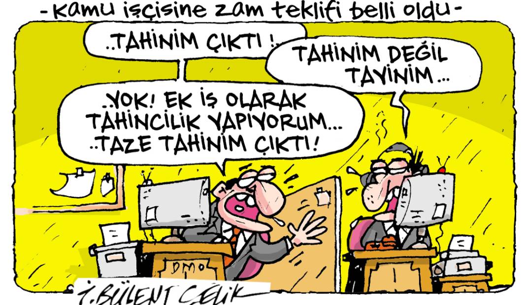 İ. Bülent Çelik'in 14 Haziran 2025 tarihli karikatürü 1