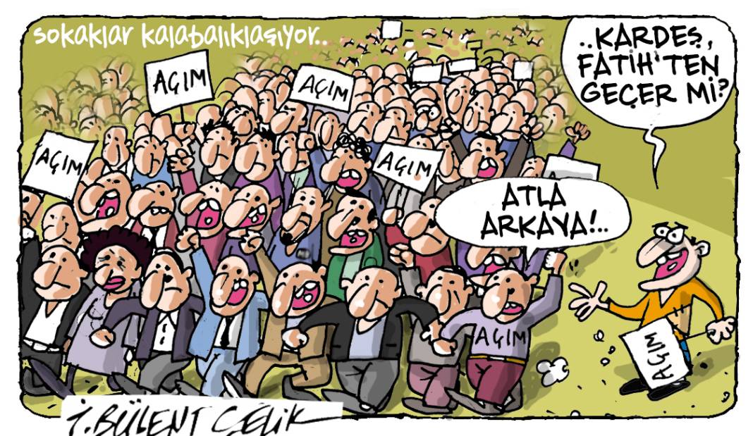 İ. Bülent Çelik'in 20 Temmuz 2025 tarihli karikatürü 1