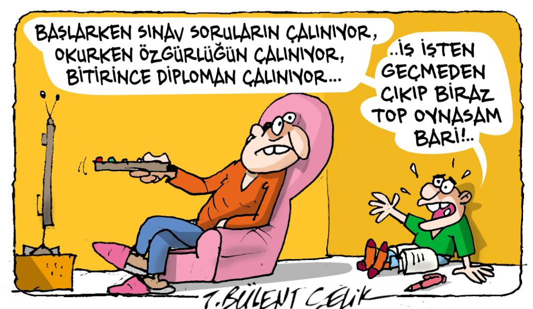 İ. Bülent Çelik'in 21 Temmuz 2025 tarihli karikatürü 1