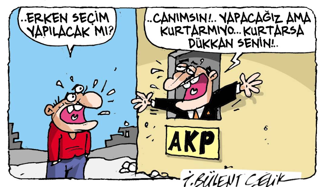 İ. Bülent Çelik'in 3 Temmuz 2025 tarihli karikatürü 1