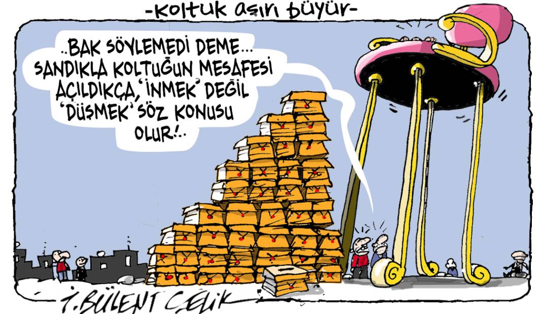 İ. Bülent Çelik'in 6 Temmuz 2025 tarihli karikatürü 1