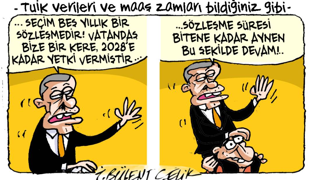 İ. Bülent Çelik'in 4 Temmuz 2025 tarihli karikatürü 1
