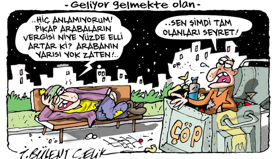 İ. Bülent Çelik'in 22 Temmuz 2025 tarihli karikatürü 1