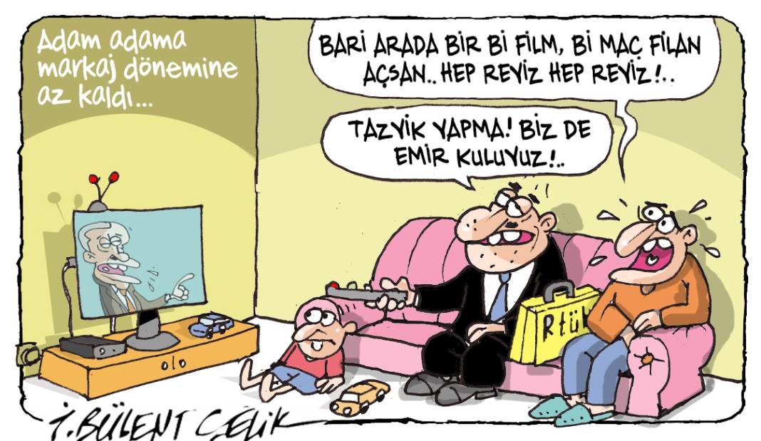 İ. Bülent Çelik'in 25 Temmuz 2025 tarihli karikatürü 1