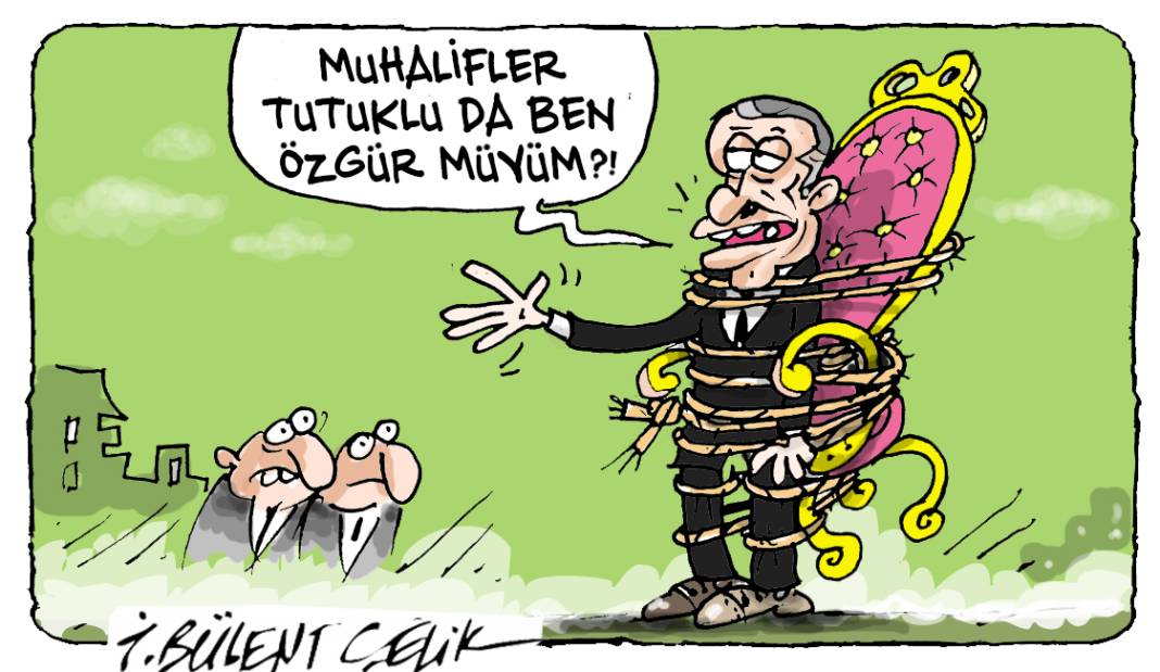 İ. Bülent Çelik'in 24 Temmuz 2025 tarihli karikatürü 1