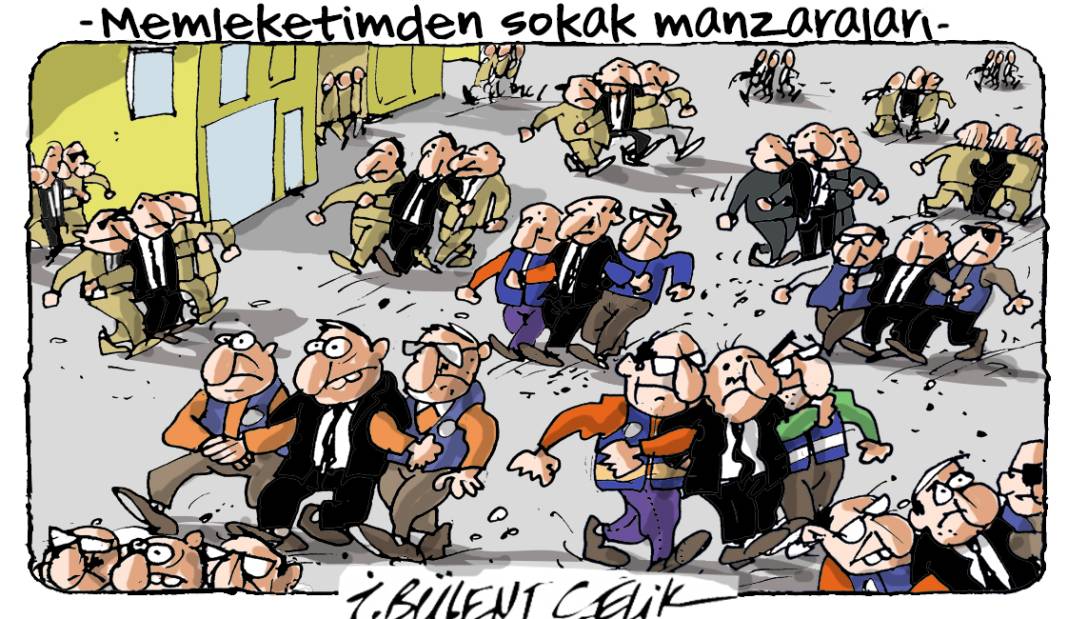 İ. Bülent Çelik'in 8 Temmuz 2025 tarihli karikatürü 1
