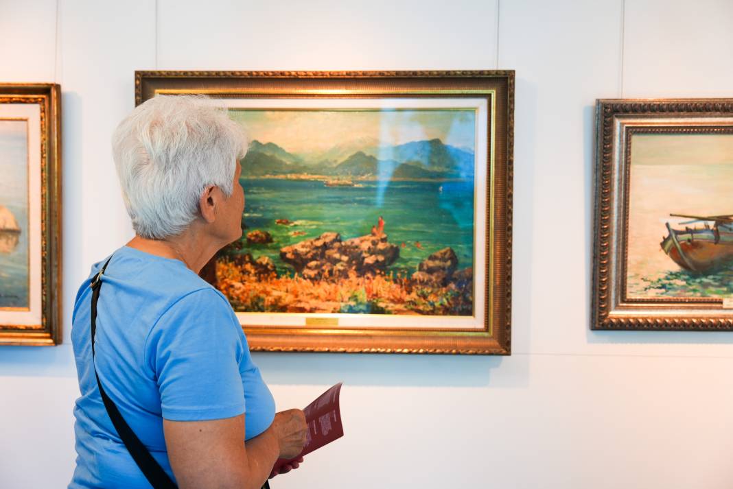 İş Sanat'ın Mavinin İzinde sergisi Gelibolu’da sanatseverlerle buluştu 2