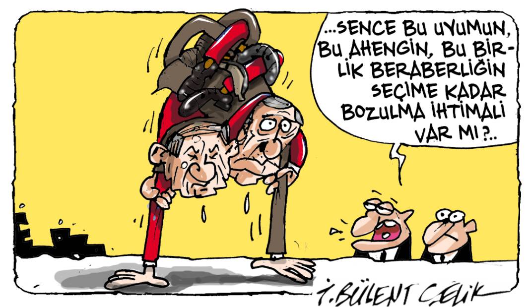 İ. Bülent Çelik'in 13 Ağustos 2025 tarihli karikatürü 1