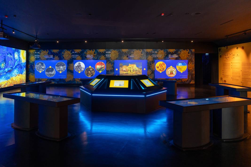 Van Gogh'un Işığında Dijital Bir Yolculuk: "Işığın İzinde" Sergisi Ziyarete Açıldı 4