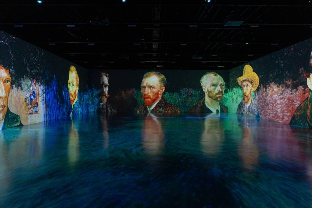 Van Gogh'un Işığında Dijital Bir Yolculuk: "Işığın İzinde" Sergisi Ziyarete Açıldı 3