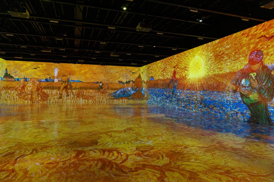 Van Gogh'un Işığında Dijital Bir Yolculuk: "Işığın İzinde" Sergisi Ziyarete Açıldı 2