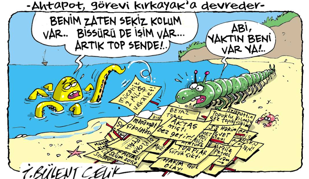 İ. Bülent Çelik'in 27 Ağustos 2025 tarihli karikatürü 1