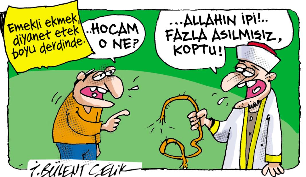İ. Bülent Çelik'in 3 Ağustos 2025 tarihli karikatürü 1