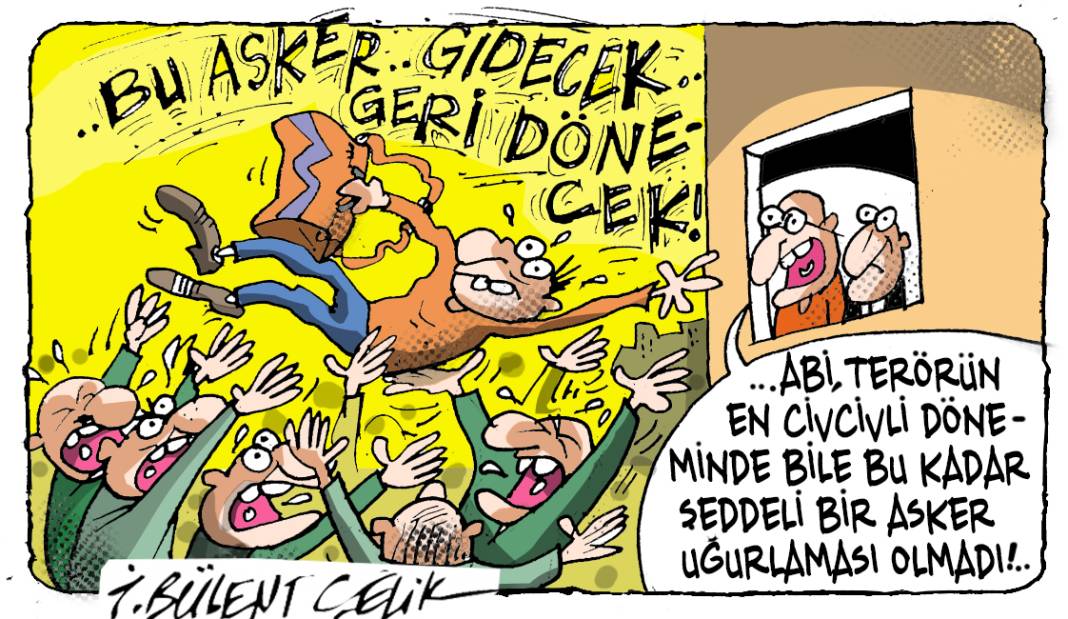 İ. Bülent Çelik'in 1 Ağustos 2025 tarihli karikatürü 1