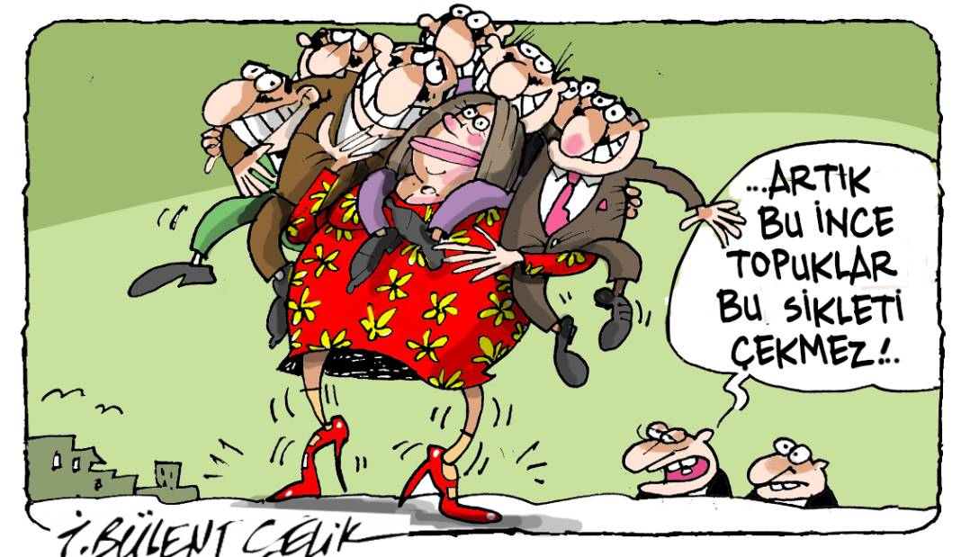 İ. Bülent Çelik'in 15 Ağustos 2025 tarihli karikatürü 1