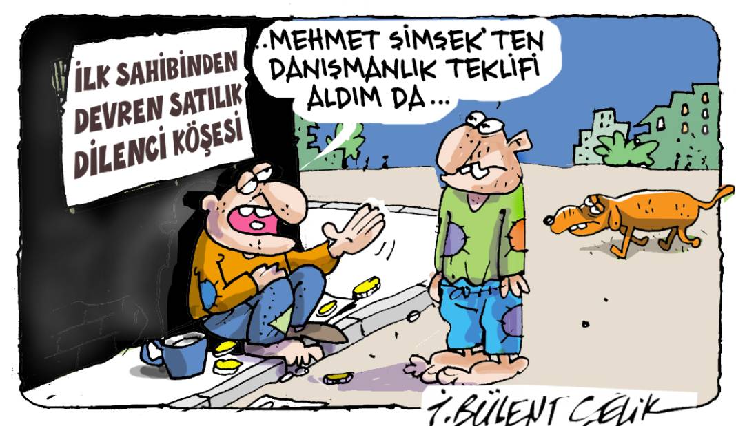İ. Bülent Çelik'in 7 Ağustos 2025 tarihli karikatürü 1