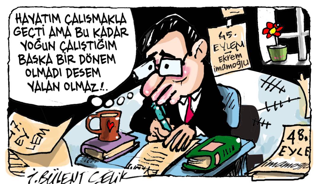 İ. Bülent Çelik'in 22 Ağustos 2025 tarihli karikatürü 1