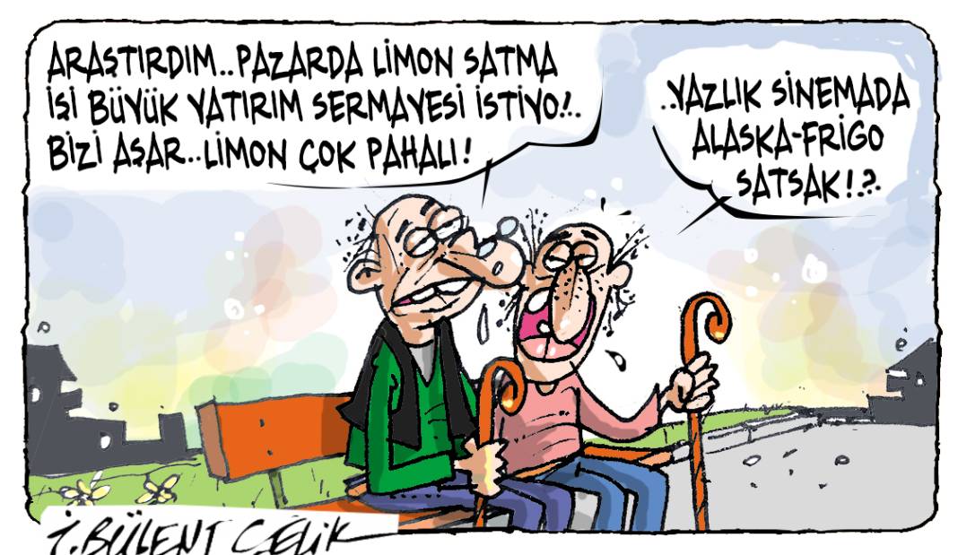İ. Bülent Çelik'in 25 Ağustos 2025 tarihli karikatürü 1
