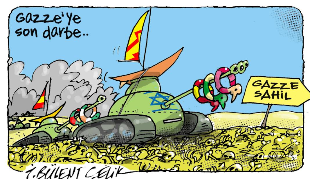 İ. Bülent Çelik'in 9 Ağustos 2025 tarihli karikatürü 1