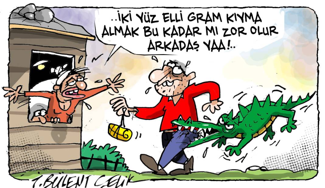 İ. Bülent Çelik'in 23 Ağustos 2025 tarihli karikatürü 1