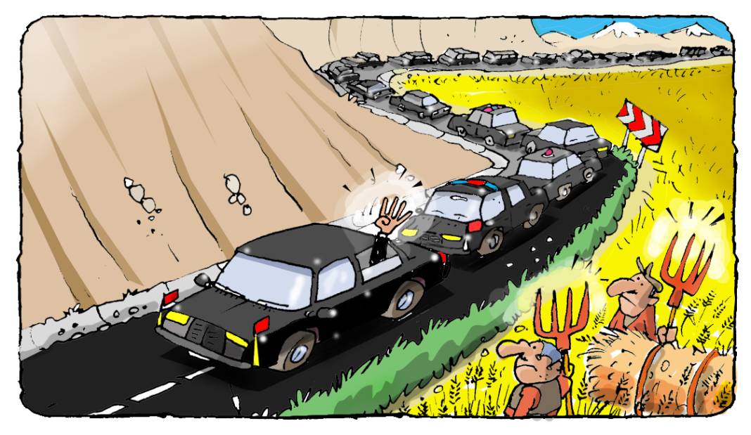 İ. Bülent Çelik'in 24 Ağustos 2025 tarihli karikatürü 1