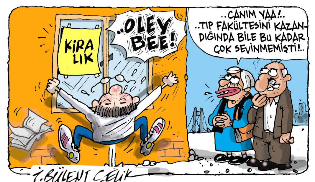 İ. Bülent Çelik'in 14 Ağustos 2025 tarihli karikatürü 1