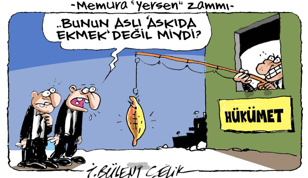İ. Bülent Çelik'in 20 Ağustos 2025 tarihli karikatürü 1