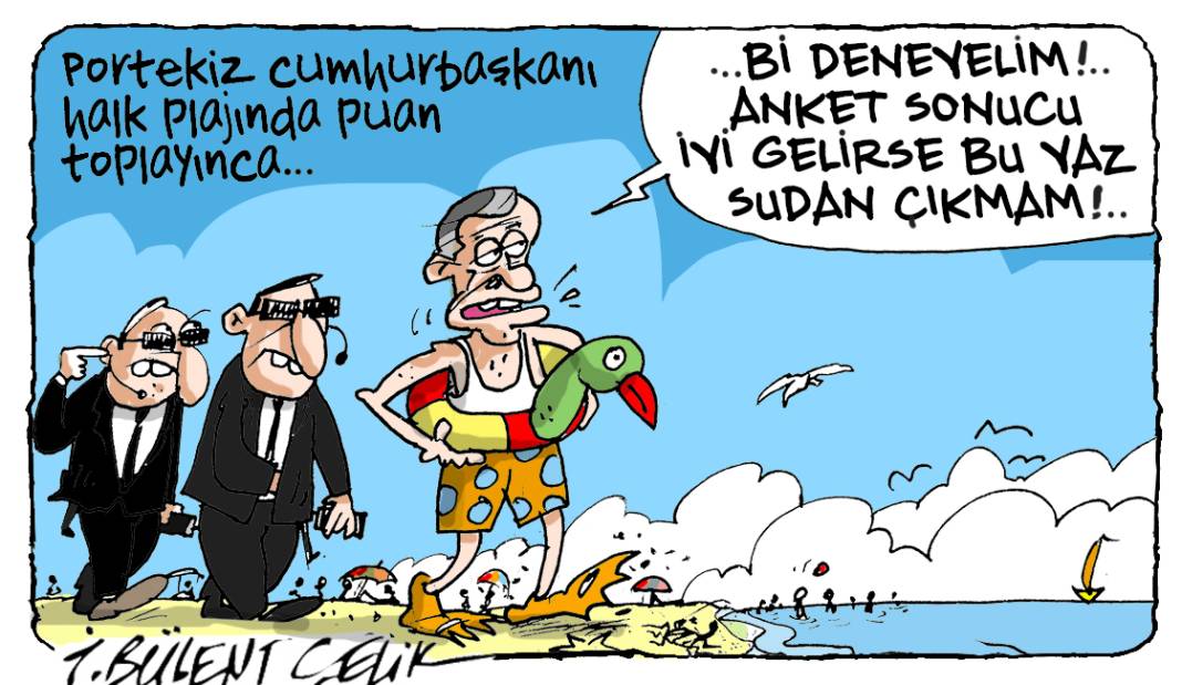 İ. Bülent Çelik'in 4 Ağustos 2025 tarihli karikatürü 1