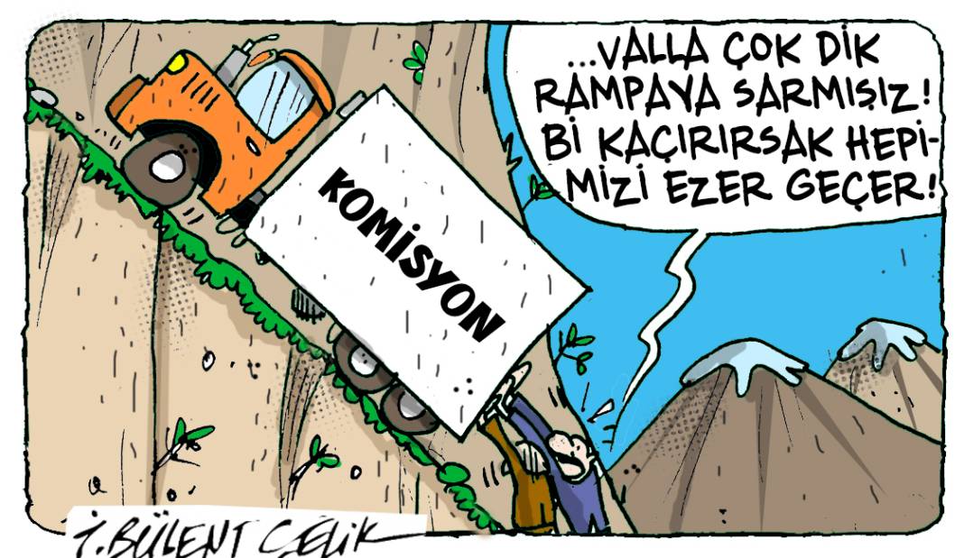 İ. Bülent Çelik'in 5 Ağustos 2025 tarihli karikatürü 1