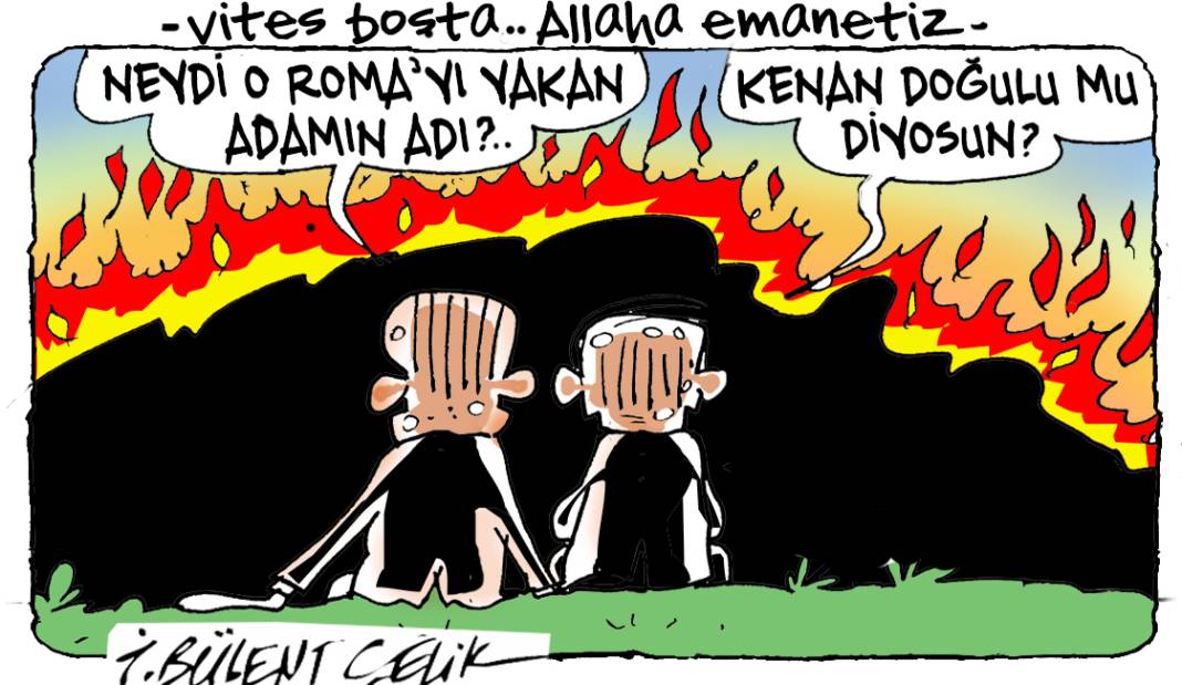 İ. Bülent Çelik'in 2 Ağustos 2025 tarihli karikatürü 1