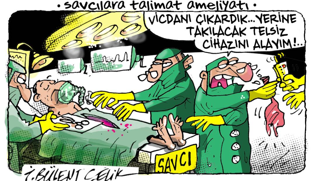İ. Bülent Çelik'in 12 Ağustos 2025 tarihli karikatürü 1