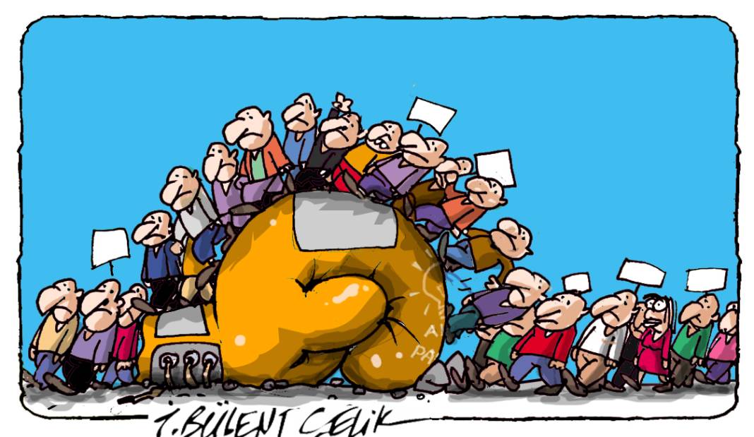 İ. Bülent Çelik'in 28 Ağustos 2025 tarihli karikatürü 1