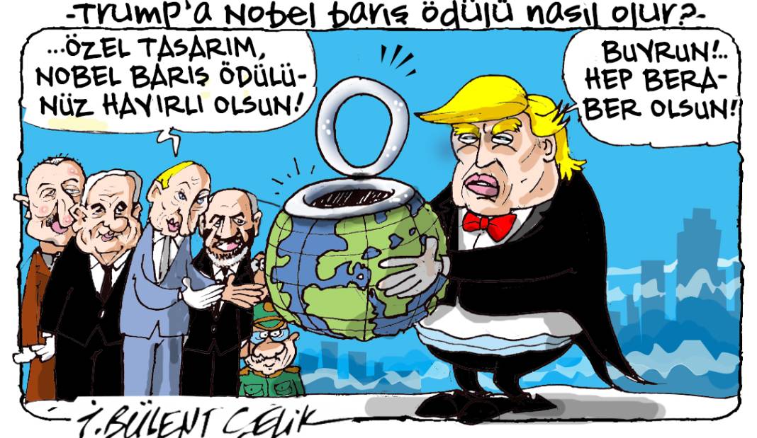 İ. Bülent Çelik'in 30 Ağustos 2025 tarihli karikatürü 1
