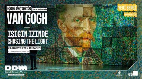 Van Gogh'un Işığında Dijital Bir Yolculuk: "Işığın İzinde" Sergisi Ziyarete Açıldı 6