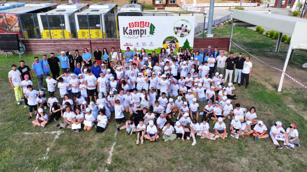 İBB Doğa Kampı’nda 4 bin çocuk keyifli bir yaz geçirdi 1