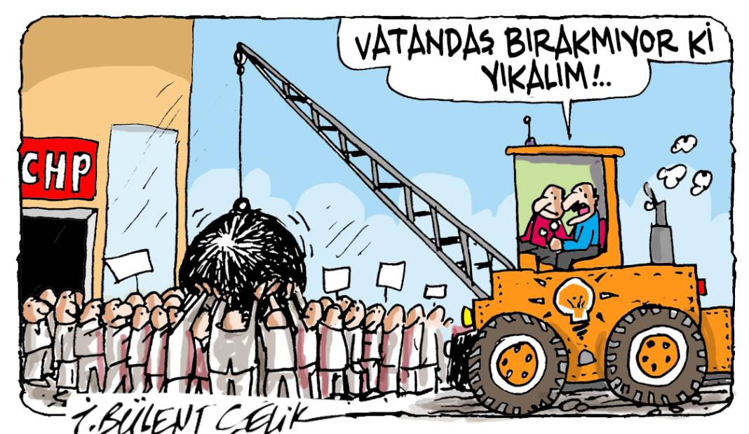 İ. Bülent Çelik'in 16 Eylül 2025 tarihli karikatürü 1