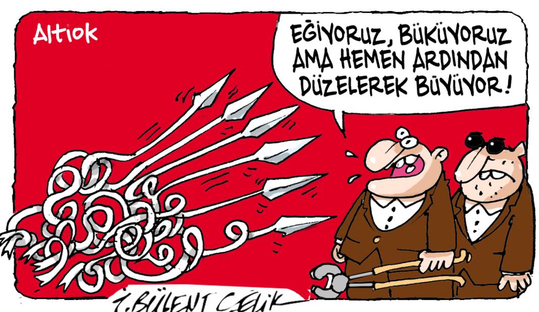 İ. Bülent Çelik'in 22 Eylül 2025 tarihli karikatürü 1