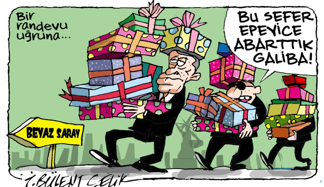 İ. Bülent Çelik'in 24 Eylül 2025 tarihli karikatürü 1