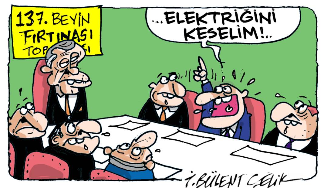 İ. Bülent Çelik'in 25 Eylül 2025 tarihli karikatürü 1