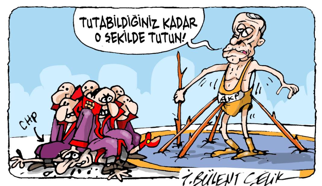 İ. Bülent Çelik'in 21 Eylül 2025 tarihli karikatürü 1