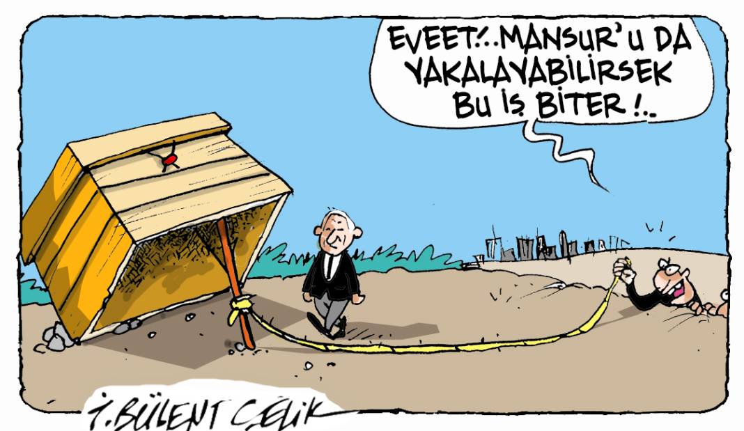 İ. Bülent Çelik'in 26 Eylül 2025 tarihli karikatürü 1