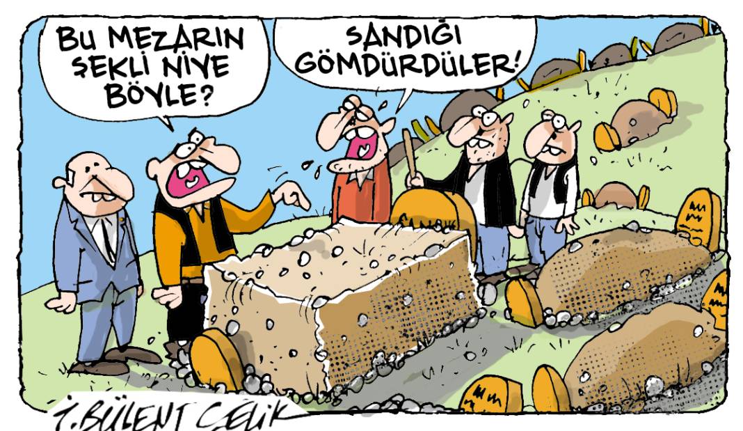 İ. Bülent Çelik'in 17 Eylül 2025 tarihli karikatürü 1