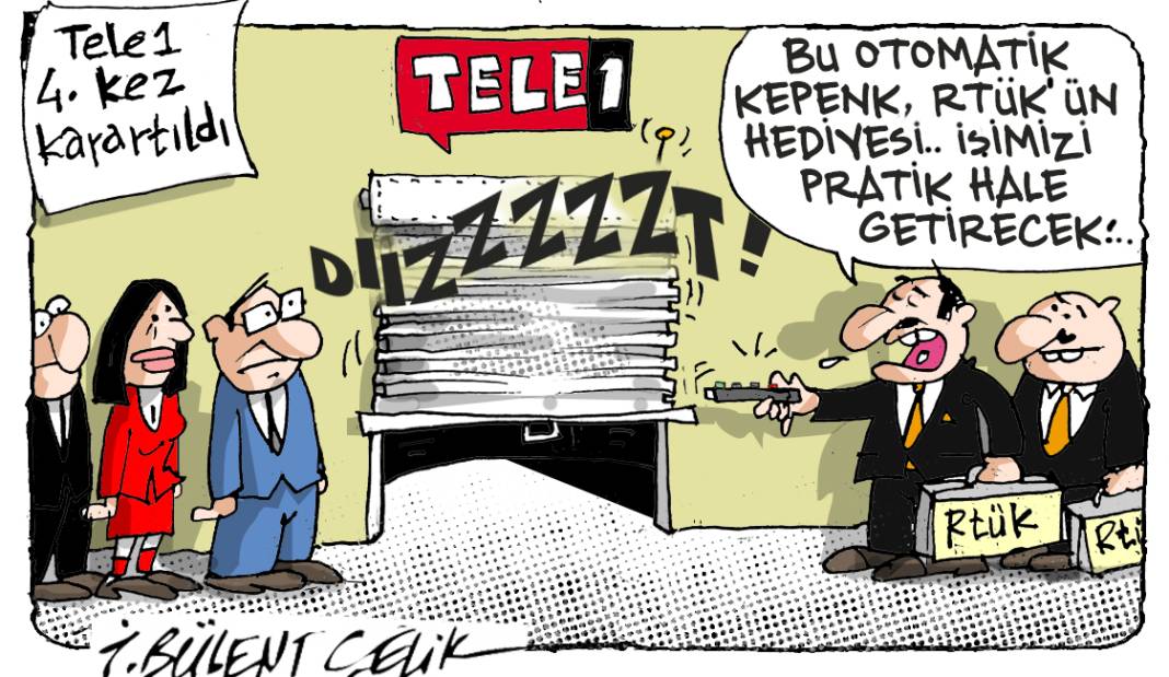 İ. Bülent Çelik'in 1 Eylül 2025 tarihli karikatürü 1