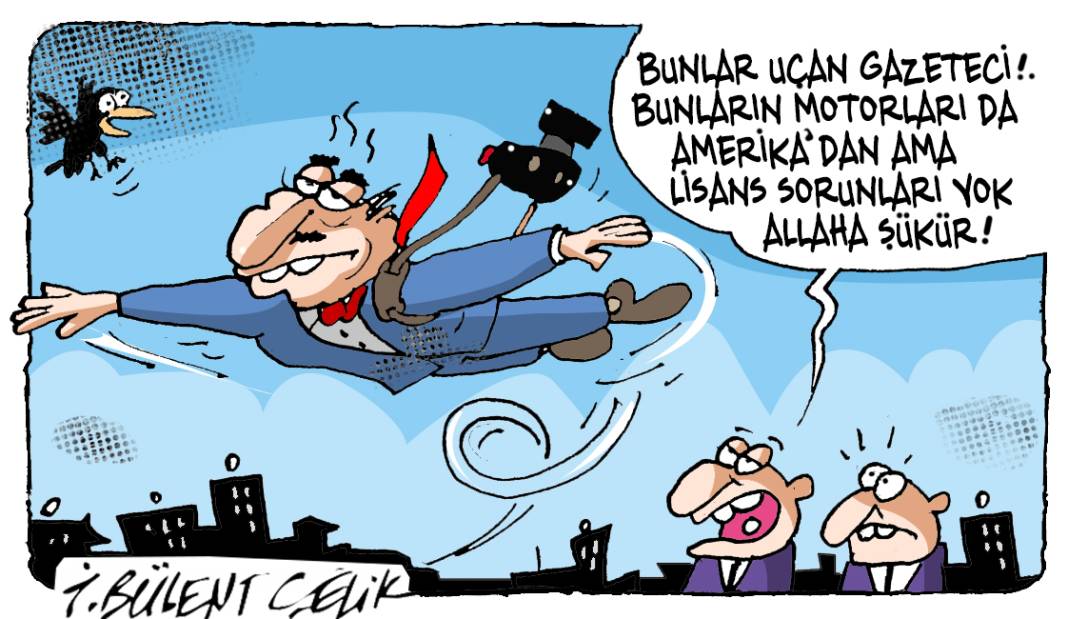 İ. Bülent Çelik'in 30 Eylül 2025 tarihli karikatürü 1