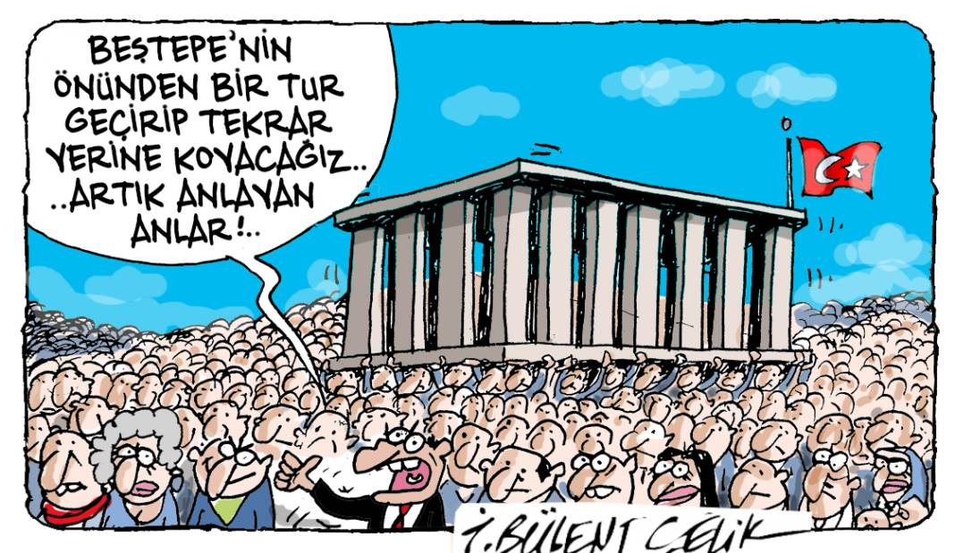 İ. Bülent Çelik'in 29 Ekim 2025 tarihli karikatürü 1